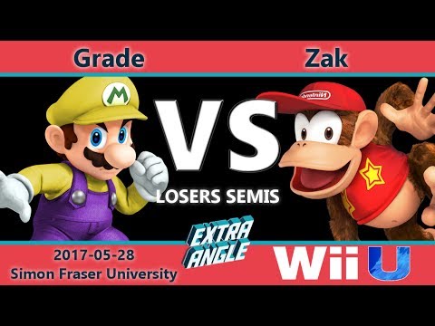 Extra Angle Singles: Losers Semis - Grade (Mario, Mewtwo) vs Zak (Diddy Kong, Cloud)