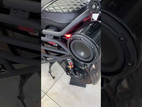 Motorbike audio DIY, JL 6.5 bass