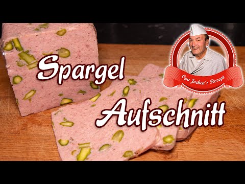 Spargelaufschnitt selber machen - Opa Jochens Rezept