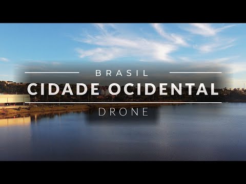 Incrível Parque da CIDADE OCIDENTAL em GOIÁS, BRASIL - by DRONE