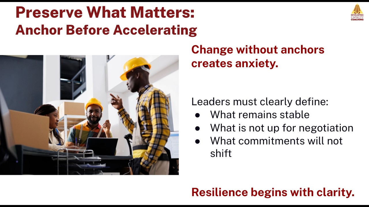 Leading Through Change: The P.R.E.P. Leadership Framework - Preserving What Matters