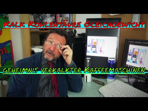 Karl Heinz Asenbaum Kalkablagerung im Wasserkocher, zusammenbruch des Kalk Kohlensäure Gleichgewicht