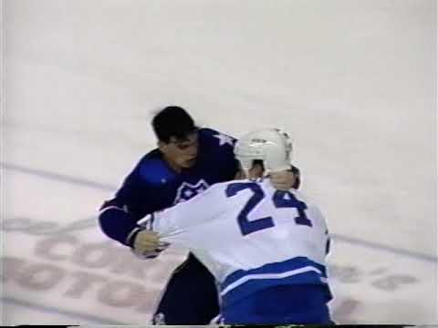 Matt Barnaby vs Serge Roberge AHL Oct 21/94