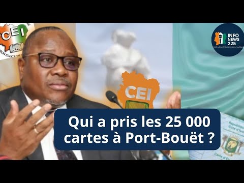 Electoral scandal in Port-Bouët? 25,000 voter cards missing before the 2025 legislative elections
