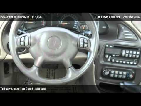 Pontiac Bonneville SE @ Bob Lowth Ford