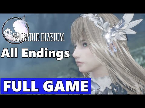 Valkyrie Elysium Full Walkthrough Gameplay & All Endings - No Commentary (PS5 Longplay)
