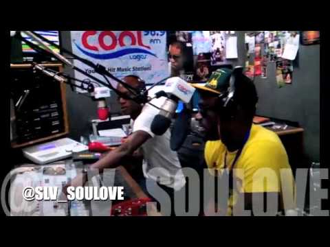 SLV @ Cool FM 96 9 with N6 Lagos Nigeria 2012