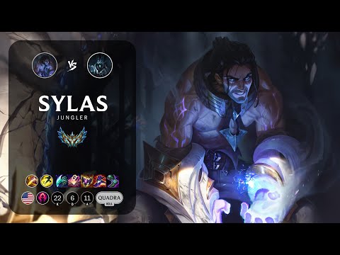 Sylas Jungle vs Karthus - NA Challenger Patch 13.5