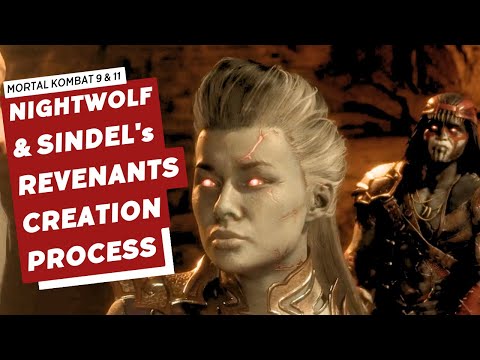 This is how Nightwolf and Sindel's revenant were created  ft. MK9 & MK11