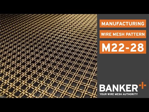 From Wire to Wire Mesh: Banker Wire's M22-28 Bronze Wire Mesh