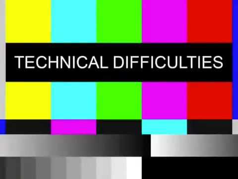 Technical difficulties sound effect
