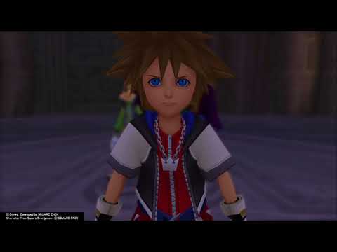 Kingdom Hearts Final Mix (PS4) Cutscene #196 The Unknown Man Appears