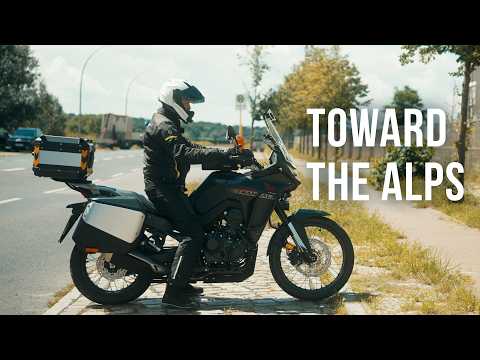 900 km in 12 Hours: Berlin to Switzerland on the Honda Transalp 750 | Episode 1