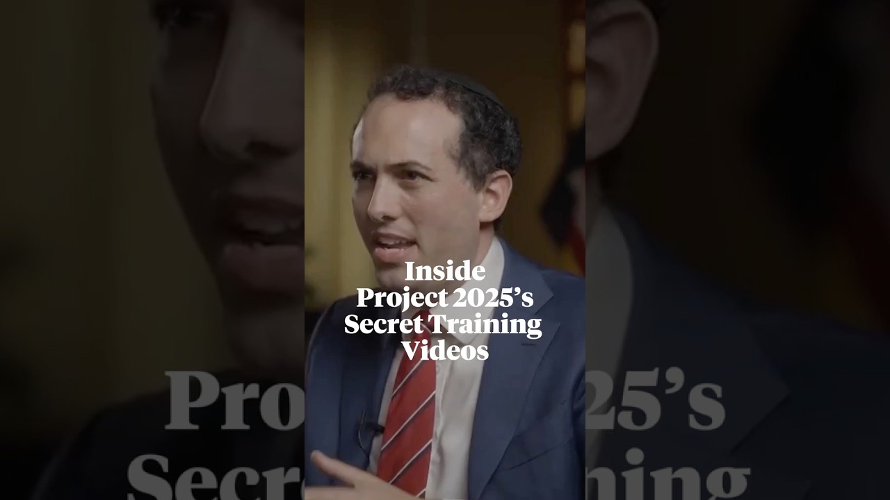 We’ve Got Project 2025’s Secret Training Videos