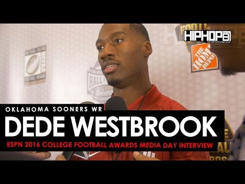 Oklahoma Sooners Dede Westbrook talks Sugar Bowl, Heisman Trophy & More at College Football Awards