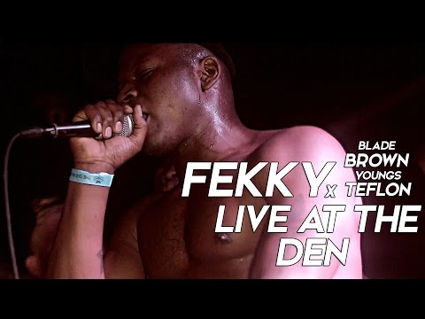Fekky, Blade Brown & Youngs Teflon "Bang / Ring Ring Trap REMIX" - Live At #TheDen l UCLDNONLINE
