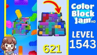 Solusi Level 1543 Color Block Jam