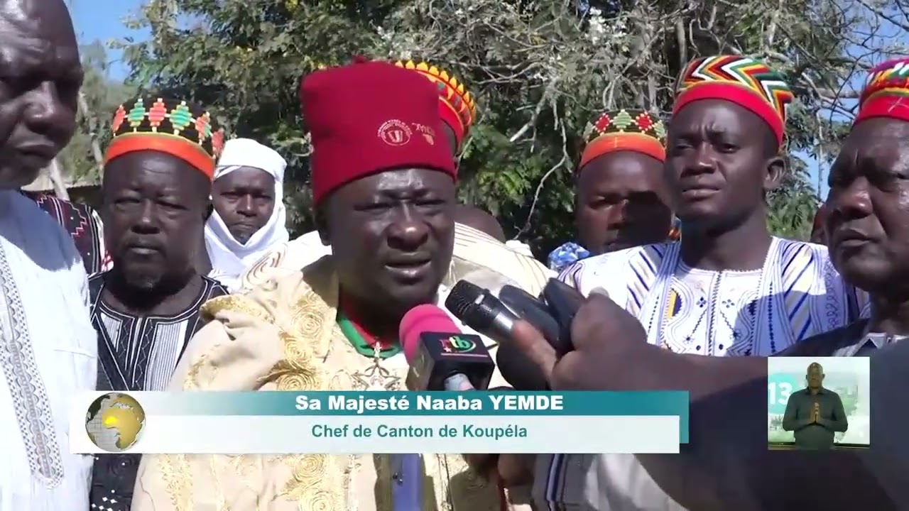Faso Mêbo: A Koupèla Sa majesté Naaba Yemdé remet un important lot de  matériels