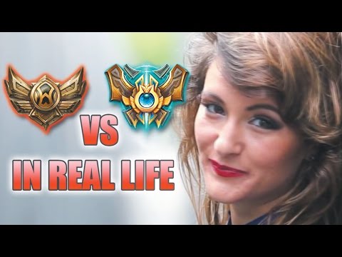 Bronze VS Challenger In Real Life #24 [Amateur VS Professional]
