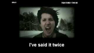 It Never Ends - Bring Me The Horizon - Music Video - Lyrics On Screen