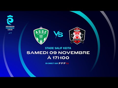 J7 I AS Saint Etienne vs FC Fleury 91 en replay (3-2) I ARKEMA Première Ligue 2024-2025
