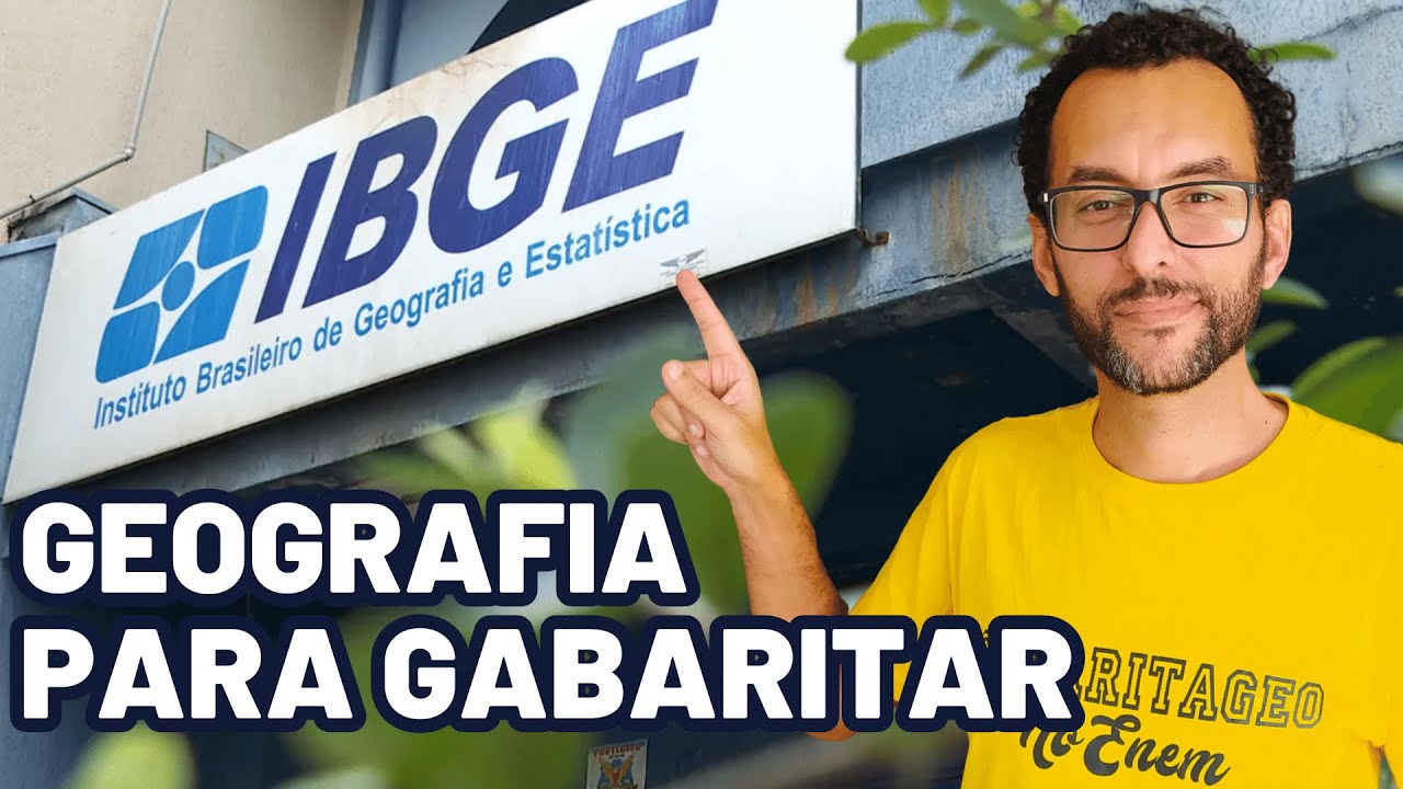Concurso IBGE 2023 | GEOGRAFIA | GabaritaGeo