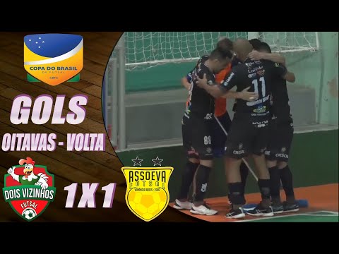 Oitavas de Final | Gols Dois Vizinhos X Assoeva | Copa do Brasil de Futsal 2020 (03/11/2020)