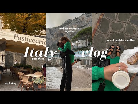 ITALY VLOG pt.3 | exploring Amalfi Coast and Ravello: lots of wine, food, shopping + more!