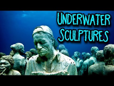 水中彫刻の秘密の領域