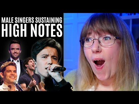 Vocal Coach Reacts to Male Singers Sustaining HIGH Notes for Their Life