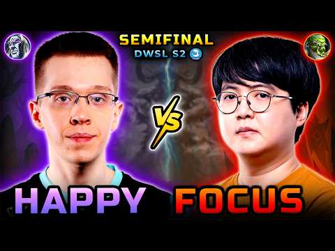 Happy vs FoCuS (Bo5) DWSL S2 🐬 SEMIFINAL