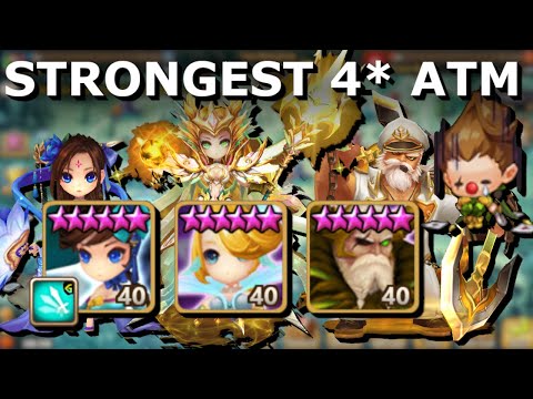 This 4* Defense Is Really Strong! - Summoners War Siege