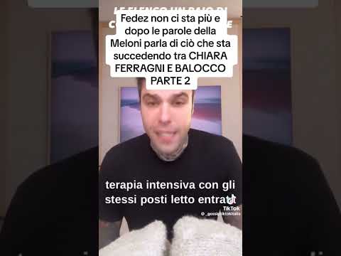 Fedez non ci sta più E dopo le parole della Giorgia Meloni #fedez #chiaraferragni #GiorgiaMeloni