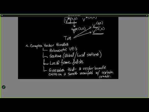 Lecture 5 |  Almost Complex Manifolds and Integrability | Saif Ar Rasul