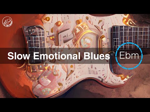 Slow Emotional Blues Backing Track in Eb Minor
