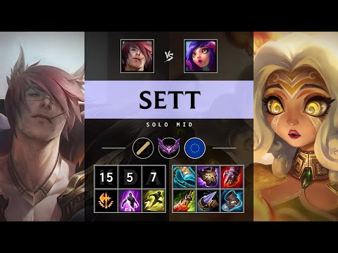 Sett Mid vs Neeko - EUW Master Patch 25.18
