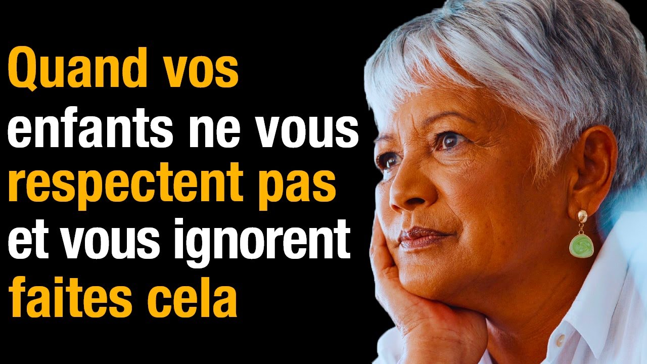 Quand Vos Enfants Ne Vous Respectent Pas Ou Vous Ignorent, Restez Calme Et Faites Cela