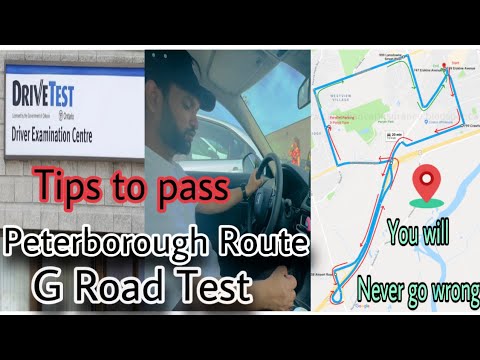 Master the G Drive Test in Peterborough, Ontario | Insider Tips, Route Details, and Road to Success!
