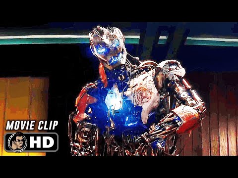 First Fight Vs Ultron Scene | AVENGERS AGE OF ULTRON (2015) Sci-Fi, Movie CLIP HD