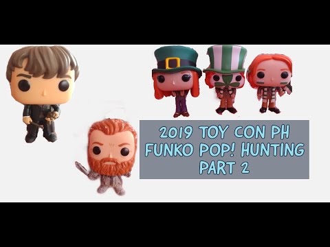 2019TOYCON PH FunkoPop! Hunting PART 2 (HP's Ginny, Fred, George,Neville & GoT's Tormund Giantsbane)