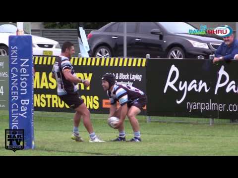 2017 RAMS NHRU Round 2 Premier 1 Highlights - Nelson Bay v Southern Beaches