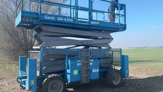 Genie GS-4390 saxlift till salu - Bild 4 | Machineryline SE Genie GS-4390 saxlift | Bild 4 - Machineryline