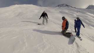 preview picture of video 'Freeride at St Anton am Arlberg part I'