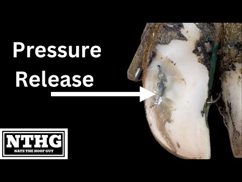 PRESSURE ESCAPES WHEN THE ROCK IS REMOVED