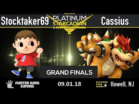Platinum Starcadian 2 - Stocktaker69 (Villager) vs Cassius (Bowser, Mewtwo) - Grand Finals