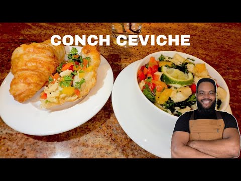 LIGHT CONCH CEVICHE RECIPE