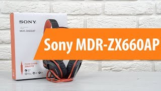 Video thumbnail for Распаковка Sony MDR-ZX660AP / Unboxing Sony MDR-ZX660AP by DNS