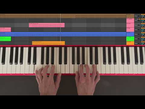 piano tutorial: Real Nice Moment (KNOWER)