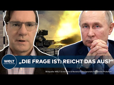 UKRAINE-KRIEG: Putin lässt sich nach! Westliche Unterstützung reicht laut Militärexperte nicht aus