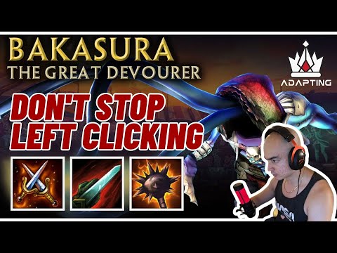 MASTER AT LEFT CLICK - Bakasura GM Ranked Conquest Pro SPL Jungle